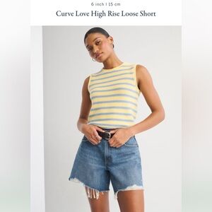 NWOT Abercrombie Loose Shorts